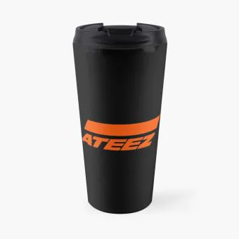 كوب حافظ Ateez — إصدار 4 إصدار "Ateez Travel Mug" — Ateez Black Edition