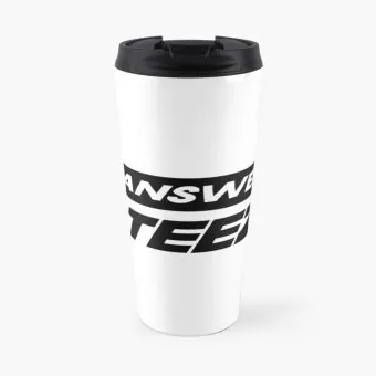 Ateez Insulated Tumbler v4 Travel Mug — Black Retro Edition