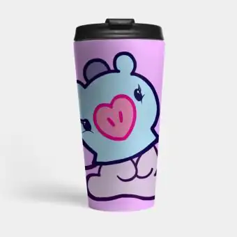 Bt21 Insulated Tumbler v4 — Purple Casual Ver.