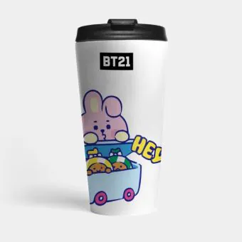 كوب حافظ Bt21 — إصدار 4 إصدار "BT21" — Bt21 Black Edition