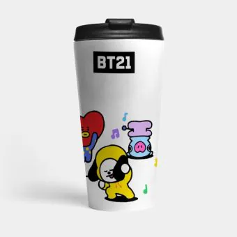 Bt21 Insulated Tumbler v4 — White Premium Ver.