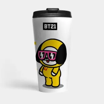 كوب حافظ Bt21 — إصدار 4 إصدار "BT21" — Bt21 Black Edition