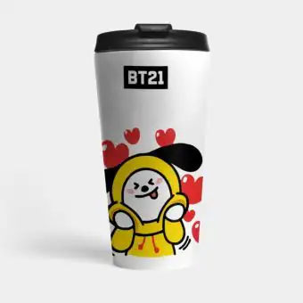 كوب حافظ Bt21 — إصدار 4 إصدار "BT21" — Bt21 Black Edition