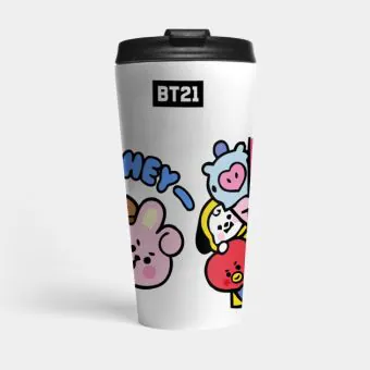 كوب حافظ Bt21 — إصدار 4 إصدار "BT21" — Bt21 Black Edition