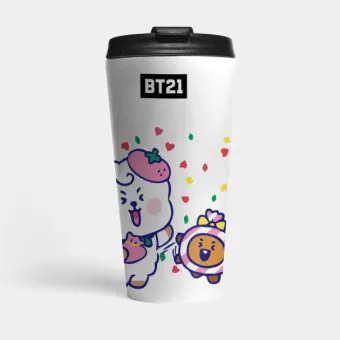 كوب حافظ Bt21 — إصدار 4 إصدار "BT21" — Bt21 Black Edition