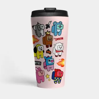 Bt21 Insulated Tumbler v4 — White Classic Edition