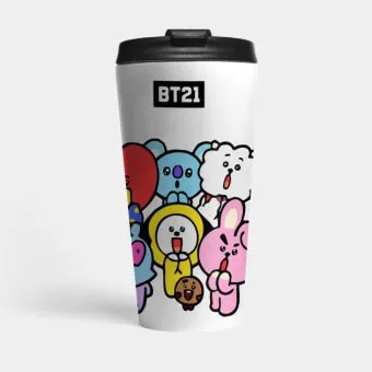 Bt21 Insulated Tumbler v4 — Beige Premium Ver.