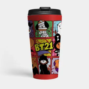 Bt21 Insulated Tumbler v4 — Green Stylish Ver.