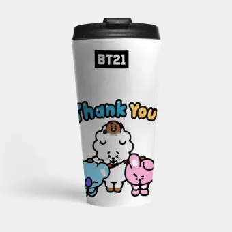 Bt21 Insulated Tumbler v4 — Black Deluxe Edition