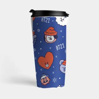 كوب حافظ Bt21 — إصدار 4 إصدار "BT21" — Bt21 Black Edition
