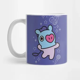 كوب حافظ Bt21 — إصدار 4 إصدار "BT21" — Bt21 Black Edition