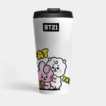 Bt21 Insulated Tumbler v4 — White Retro Ver.