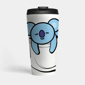 Bt21 Insulated Tumbler v4 — Black Casual Ver.