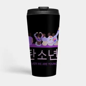 Bts Insulated Tumbler v4 — Silver Premium Ver.