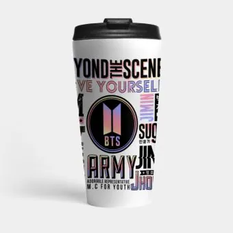 Bts Insulated Tumbler v4 — Pink Edition