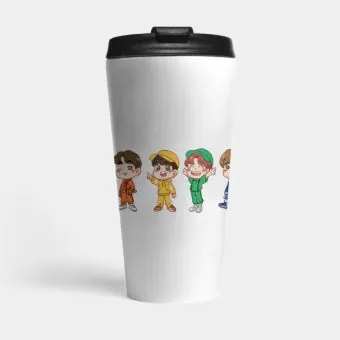 Bts Insulated Tumbler v4 — Black Deluxe Ver.