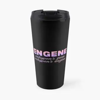 كوب حافظ Enhypen — إصدار 4 إصدار "ENHYPEN" — Enhypen Black Edition