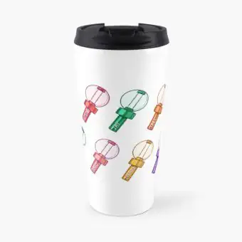 Enhypen Insulated Tumbler v4 — Pink Retro Ver.
