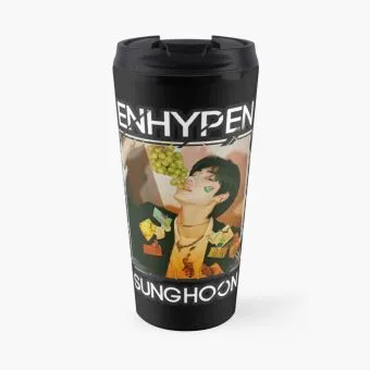 Enhypen Insulated Tumbler v4 — Pink Classic Ver.