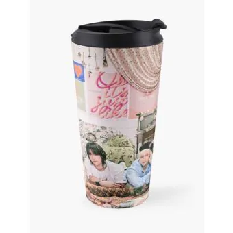 Txt Insulated Tumbler v4 — Blue Stylish Ver.