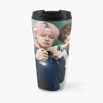 Txt Insulated Tumbler v4 — Beige Deluxe Ver.