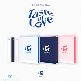 البوم اصلي النسخة الكاملة TWICE Vol10 Taste of Love