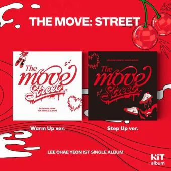 البوم اصلي النسخة العشوائية Lee Chae Yeon 1st Single The Move Street Kitver