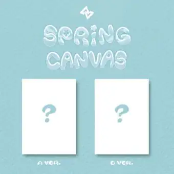 Official SEVENUS 1st SPRING CANVAS A Ver B Ver 2CD Full Set