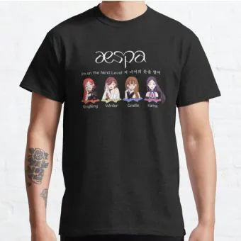 Aespa Oversized Tee Collective — Gold Deluxe Ver.