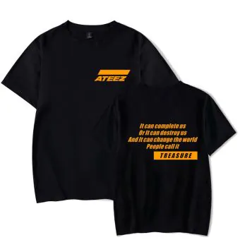 تيشيرت يونيسكس Ateez — إصدار "Treasure" — Ateez Oversized Ver.