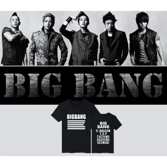 Big Bang T shirt Collective — White Classic Ver.