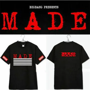 Big Bang Oversized Tee MADE — Black Retro Ver.
