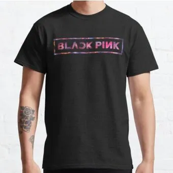 Black Pink Oversized Tee Blackpink — Green Retro Ver.