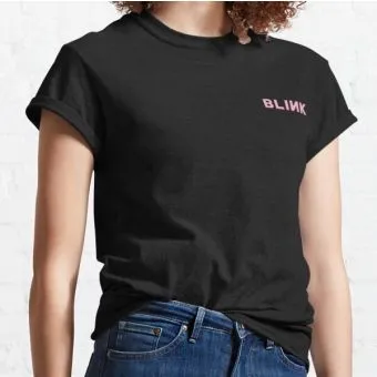 Black Pink Graphic Tee BLINK — Gold Limited Ver.