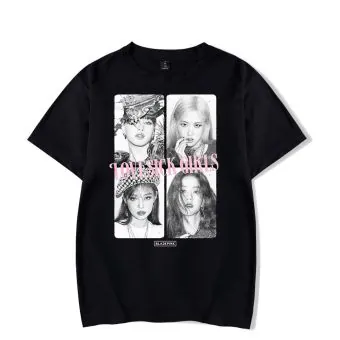 Black Pink T shirt Blackpink — Pink Classic Ver.