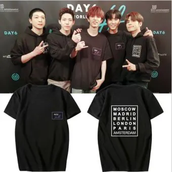 Day6 K pop T shirt Youth — Blue Deluxe Ver.