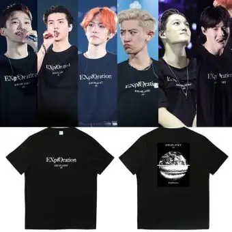 تيشيرت كيبوب Exo — إصدار "EXO" — Exo Oversized Ver.