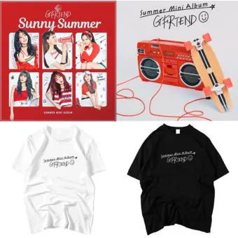 Gfriend K pop T shirt — Green Limited Ver.