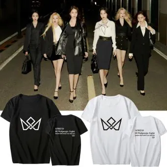 Gfriend Oversized Tee — White Casual Ver.