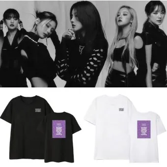 G-idle Unisex Tee I-DLE — White Classic Ver.