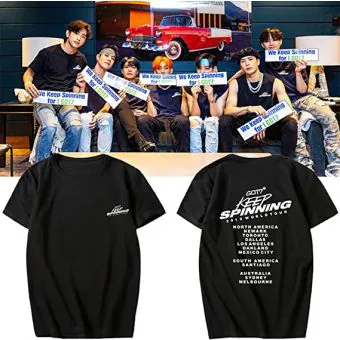 تيشيرت أوفرسايز Got7 — إصدار "GOT7" — Got7 Limited Edition