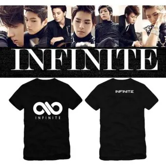 تيشيرت بطباعة Infinite — إصدار "LOGO" — Infinite Limited Edition