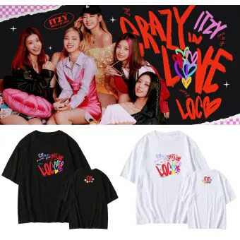 Itzy T shirt LOCO — Gold Collectible Ver.