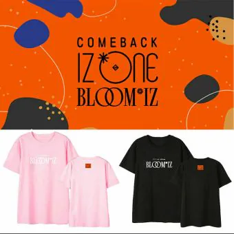 Iz*one Unisex Tee IZONE — Beige Limited Ver.