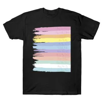 Iz*one Oversized Tee IZONE — Navy Stylish Ver.