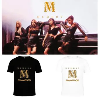 تيشيرت Mamamoo — إصدار "MEMORY" — Mamamoo Oversized Ver.