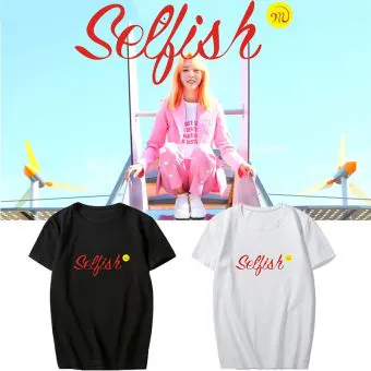Mamamoo Oversized Tee Selfish — Beige Premium Ver.