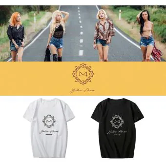 تيشيرت بطباعة Mamamoo — إصدار "Signature" — Mamamoo Limited Edition