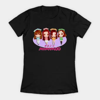 تيشيرت أوفرسايز Mamamoo — إصدار "Collective" — Mamamoo Limited Edition