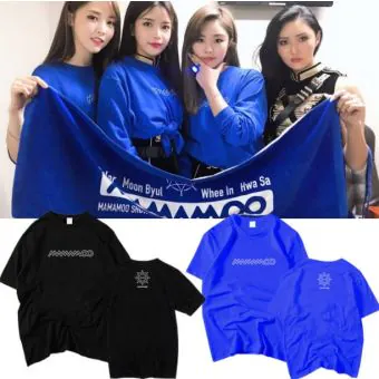 تيشيرت يونيسكس Mamamoo — إصدار "Signature" — Mamamoo Oversized Ver.